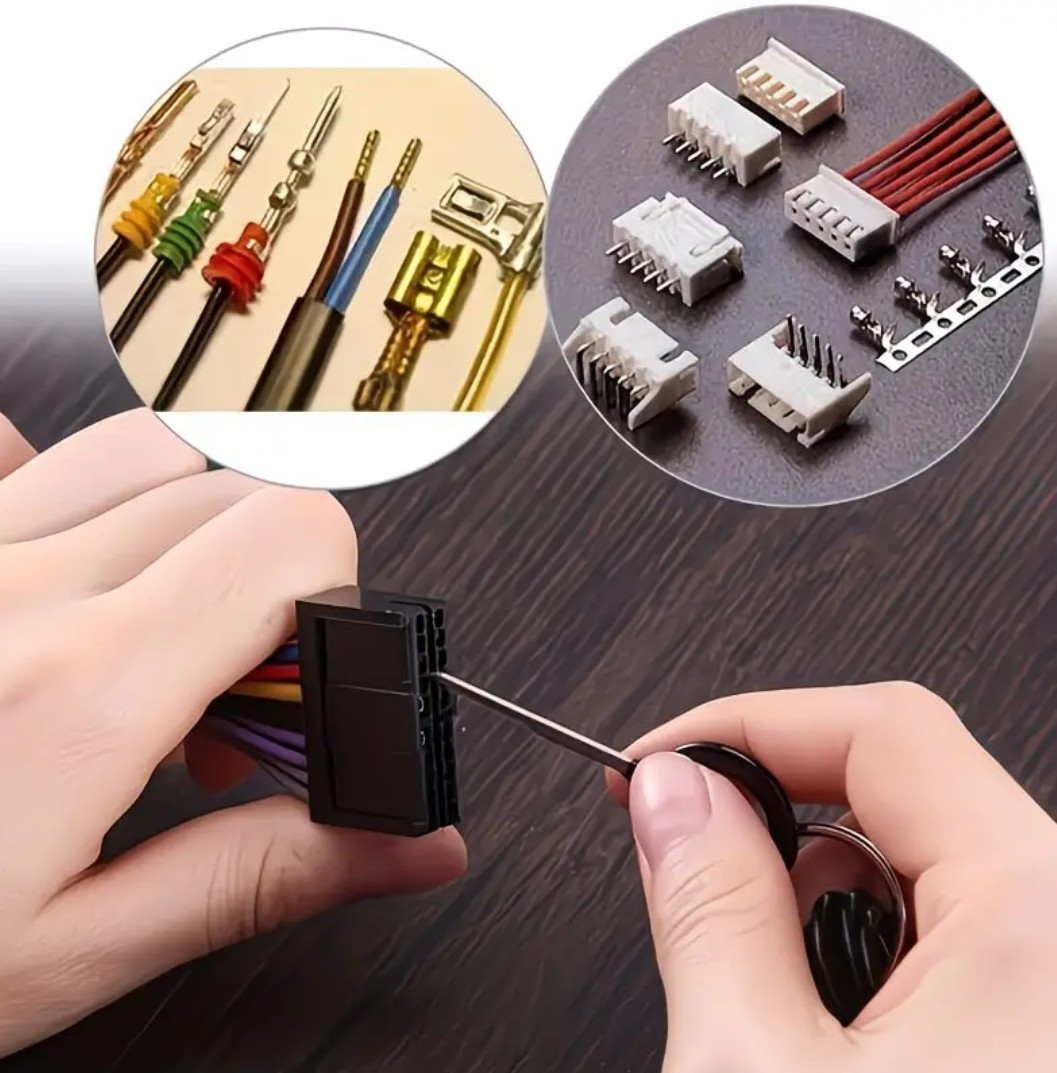 Automotive/Industrial Electrical Wire Connector – Repair – Key Removal Tools Kit