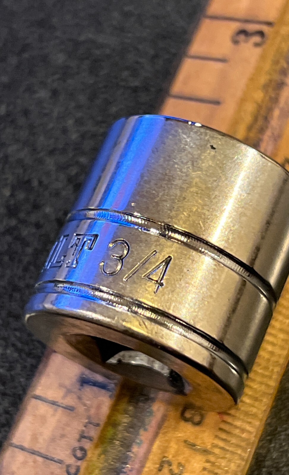 Durabuilt 3/4” 3/8” Drive 12 Point Shallow Socket SAE