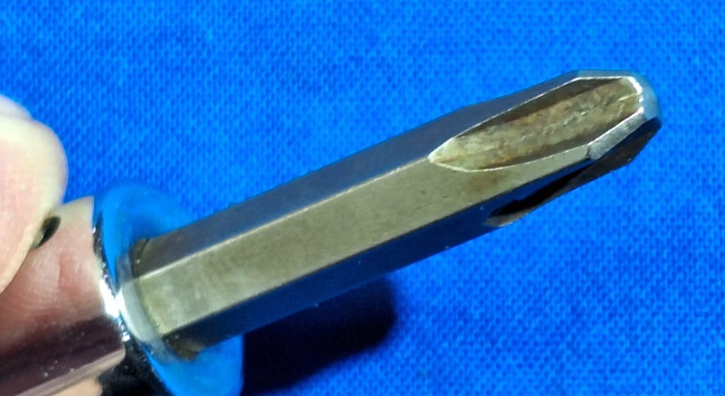Snap-On FP32A 3/8″ drive #3 phillips socket long bit 1-1/4″ long