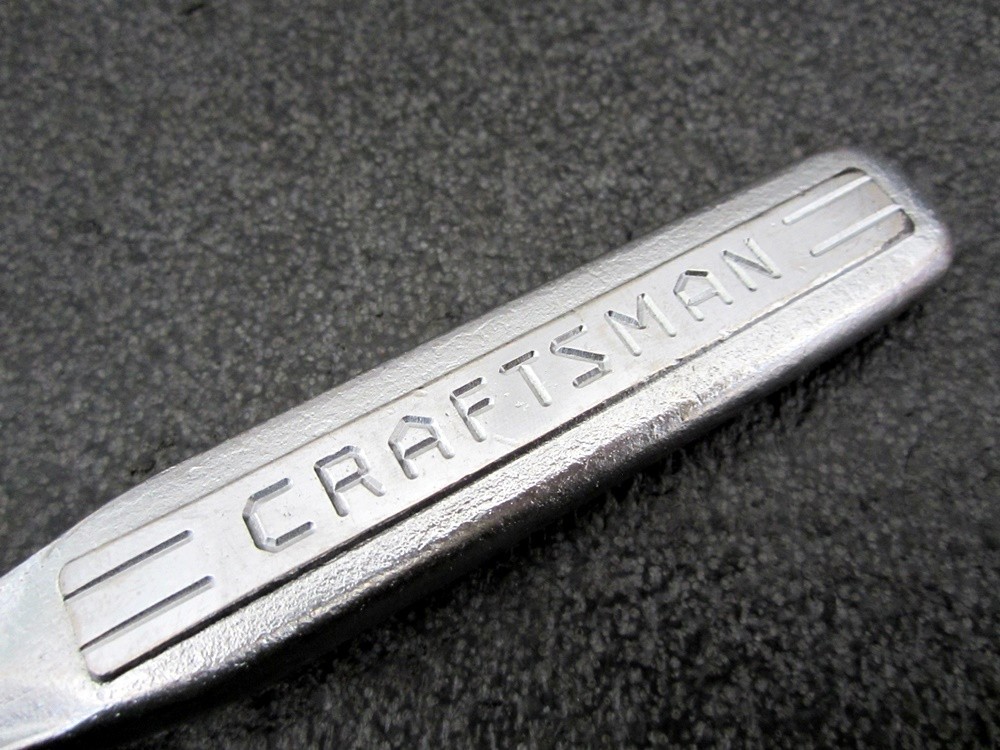 Vintage Craftsman 1/2″ Drive Ratchet 44970 Oil Port =V= Flying V Made in USA