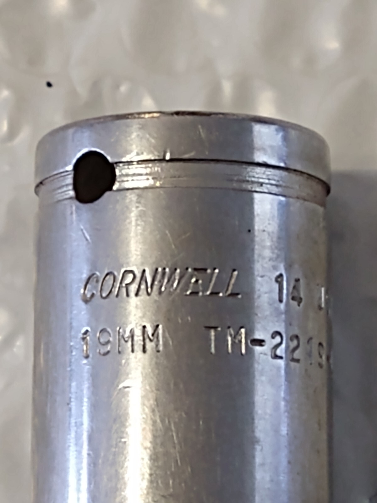 CORNWELL TOOLS USA, TM2219L, 3/8″ Dr. 19MM, SOCKET, 2.75″ DEEP, 6 POINT.
