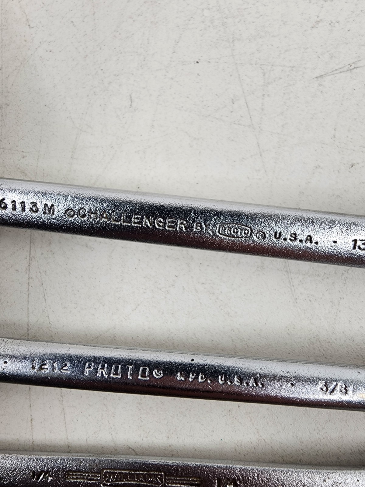 USA Made Wrenches Various Brands And Sizes Metric Standard Lot Of 13