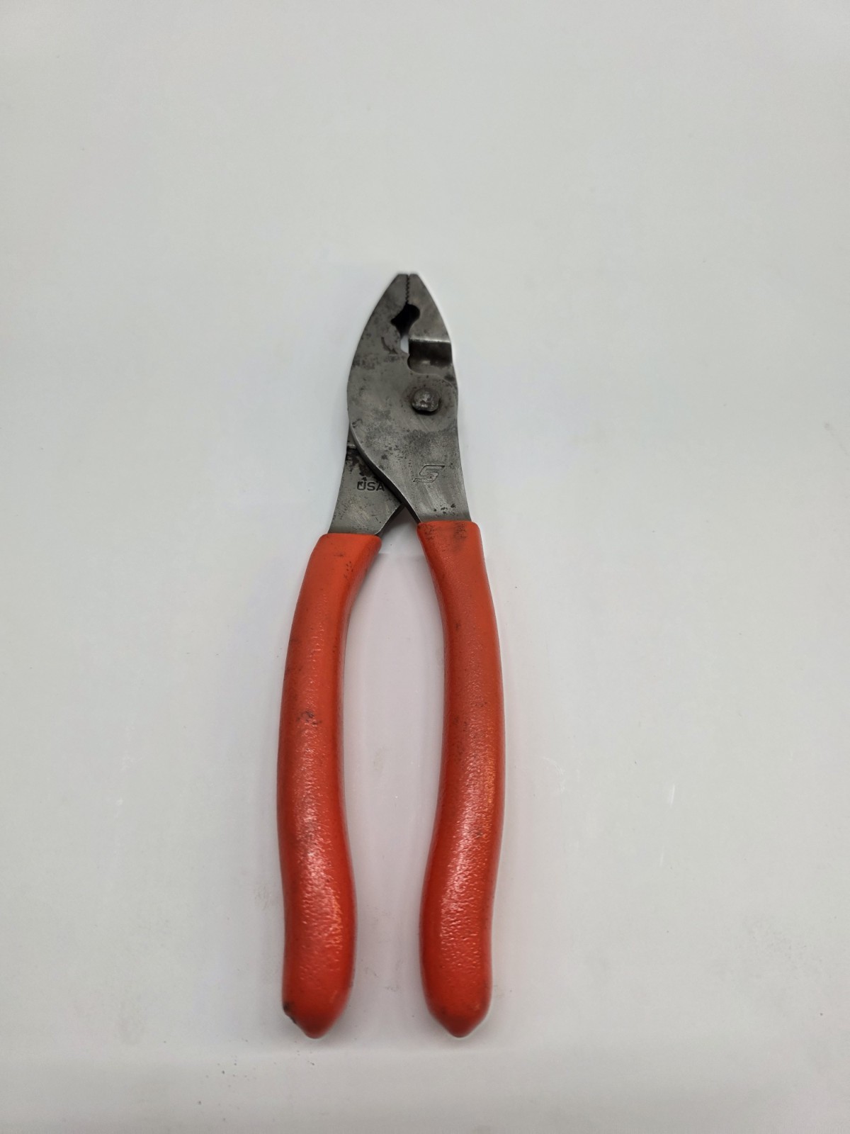 Snap-On Tools HJ47ACF 8″ Talon Grip FlankJaw Slip-Joint Pliers Orange