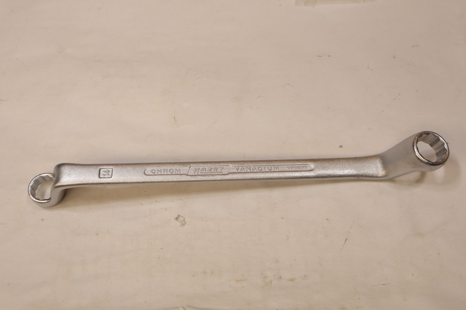 Hazet 630 Deep Offset Wrench Spanner Box End 15mm X 14mm unused