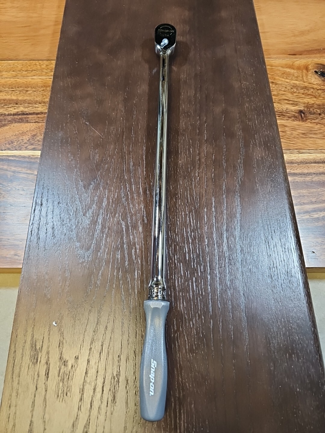 *NEW* Snap On FHLLD80 3/8 GRAY XTRA Long Ratchet FREE EXPEDITED SHIPPING