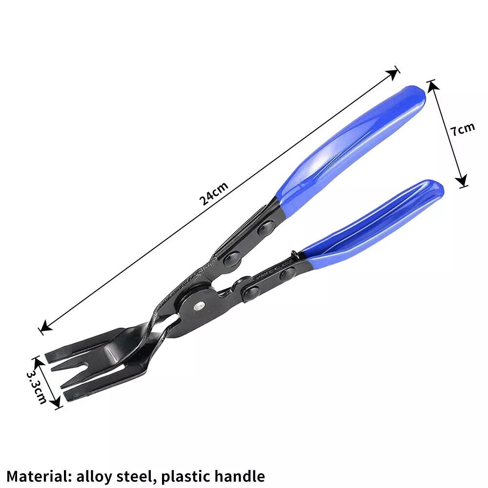 6PCS Automotive Trim Removal Tools Door Dismantle Fastener Headlight Pliers Set