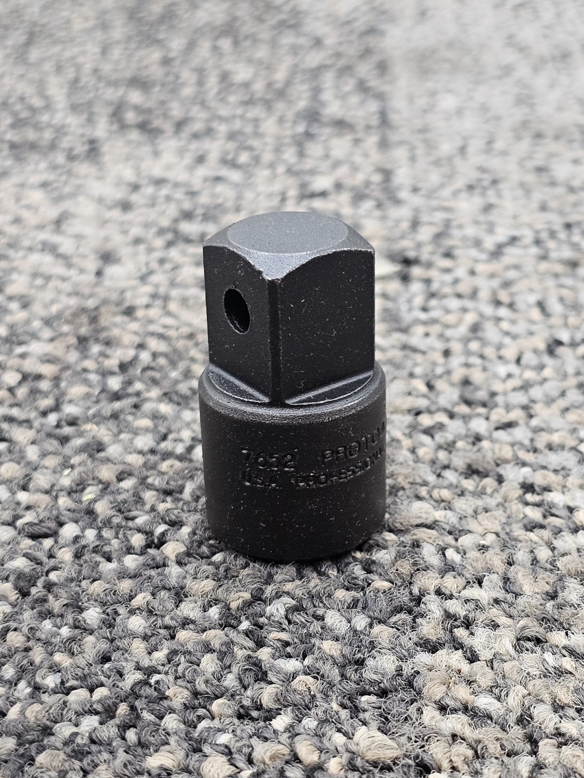 (QTY 2) PROTO 7652 Impact Socket Adapter 1/2″ Female x 3/4″ Male Black