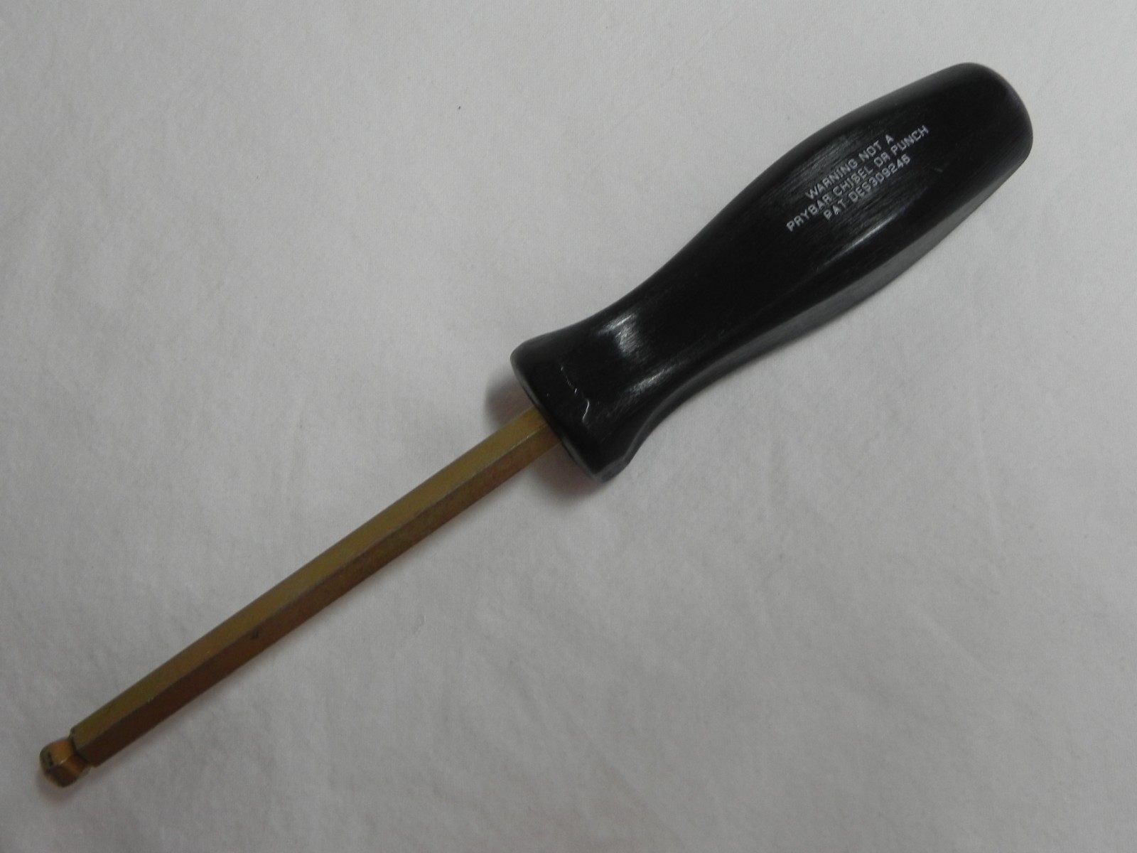 Snap-On SDABM9 9mm Ball Hex Head Driver Measuring 8-7/8» Long LOTBHHD5