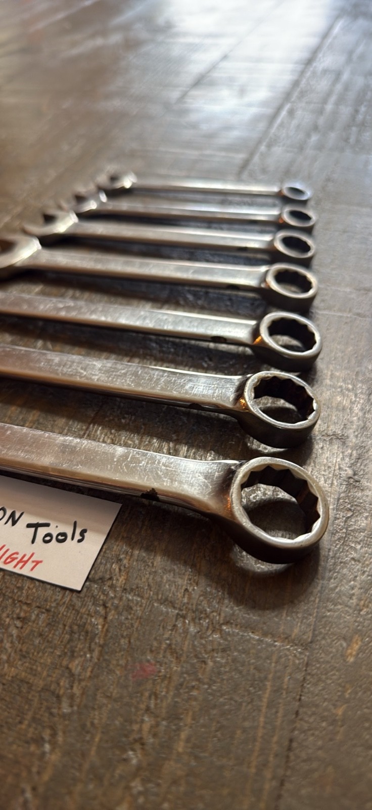 MATCO SAE wrench set 3/4 to 3/8 no owner markings all work great