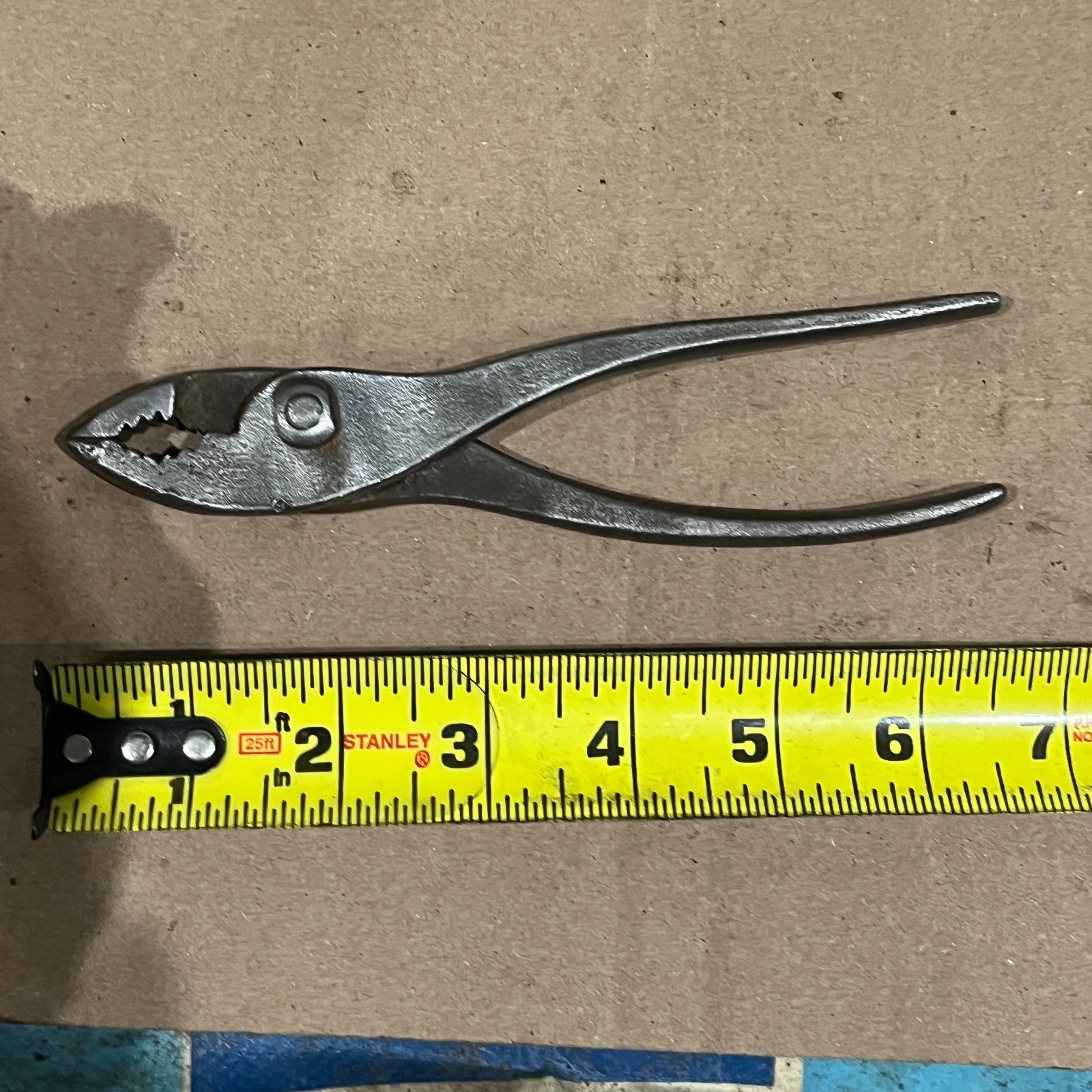 Tru-fit Slip Joint Pliers 7” Vintage USA Adjustable Utility