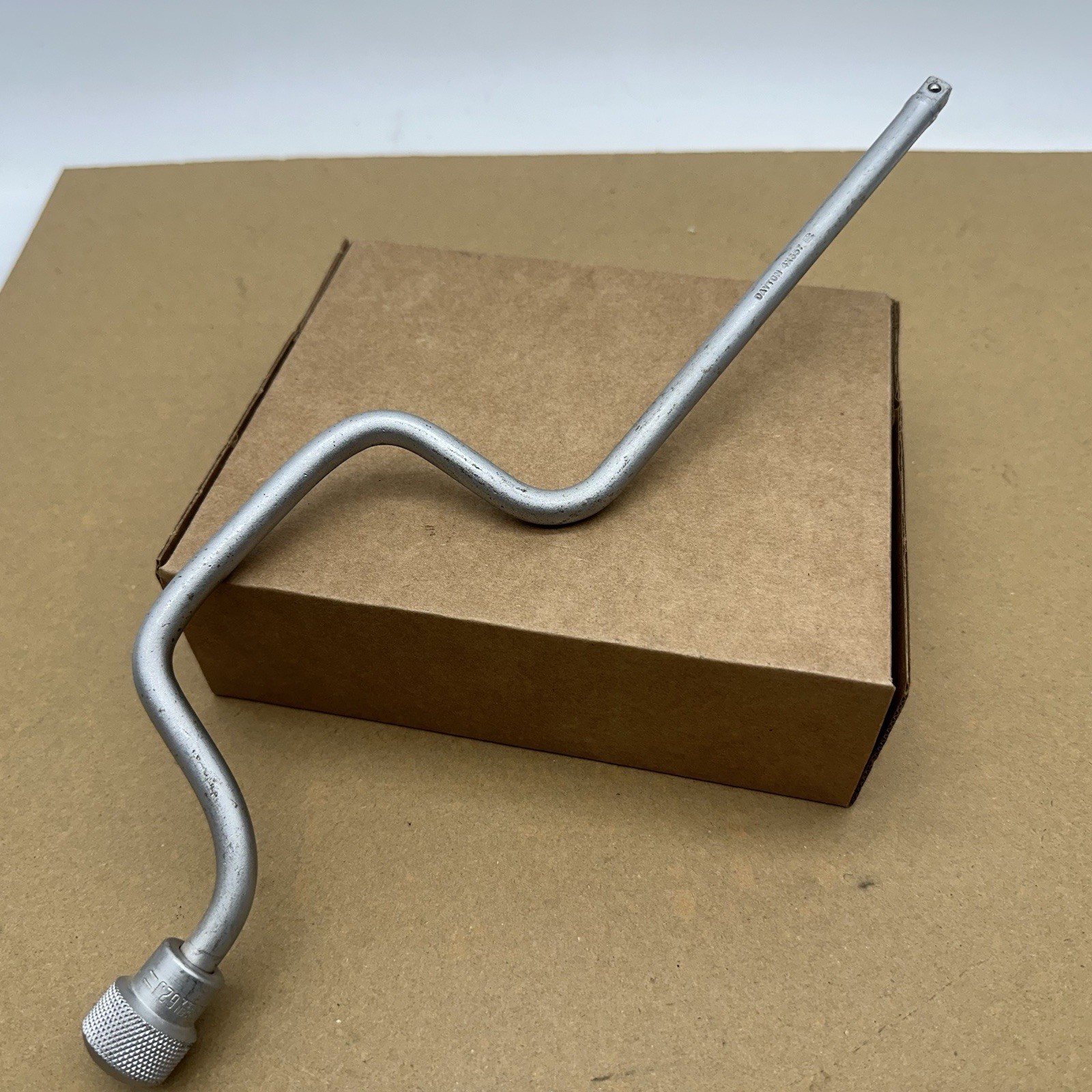 Dayton 18.5″ Speed Wrench 3/8” Drive Speeder Knurled Handle 4×387 Vtg USA