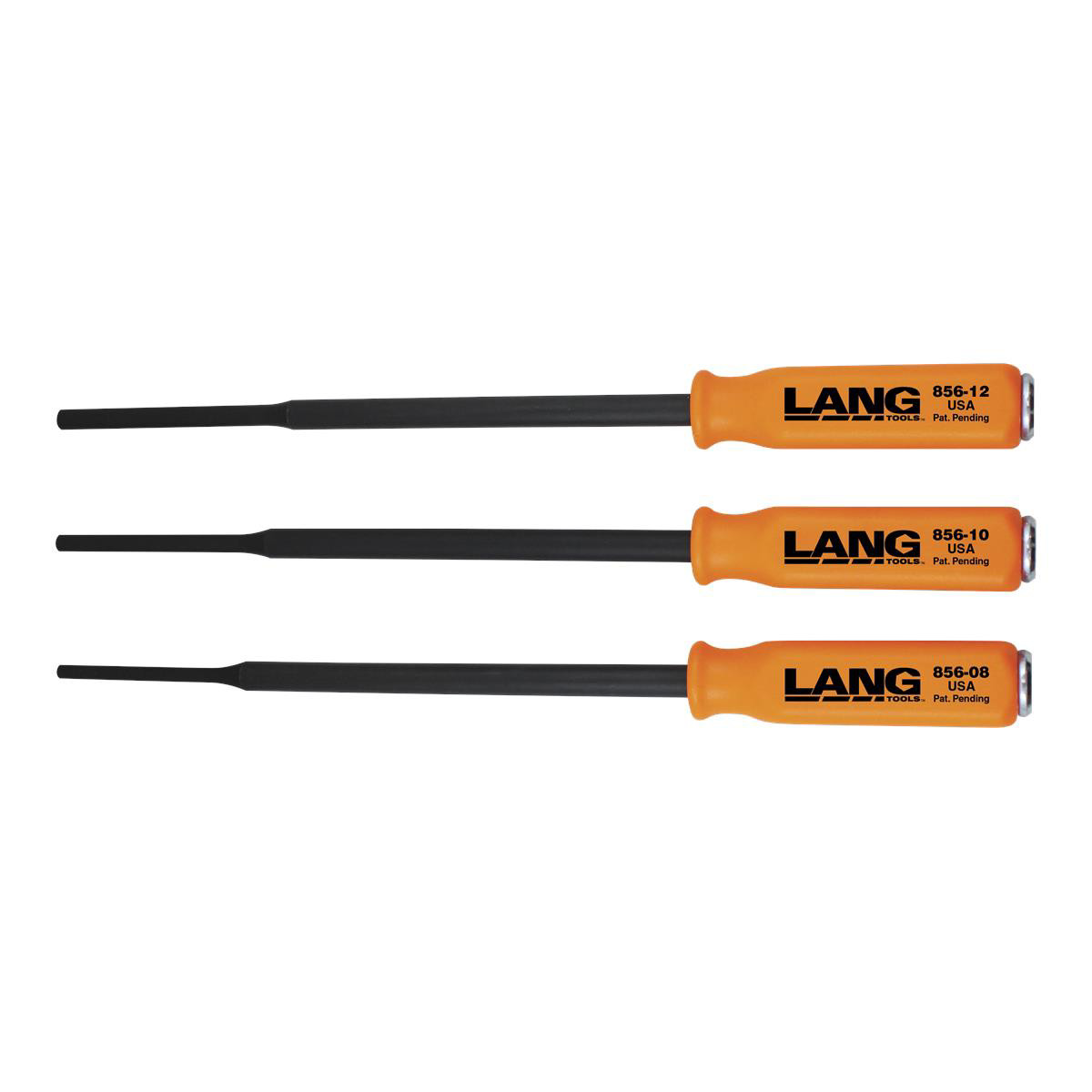 Lang Tools (Kastar) 3pc. 16″ Long Pin Punch Set