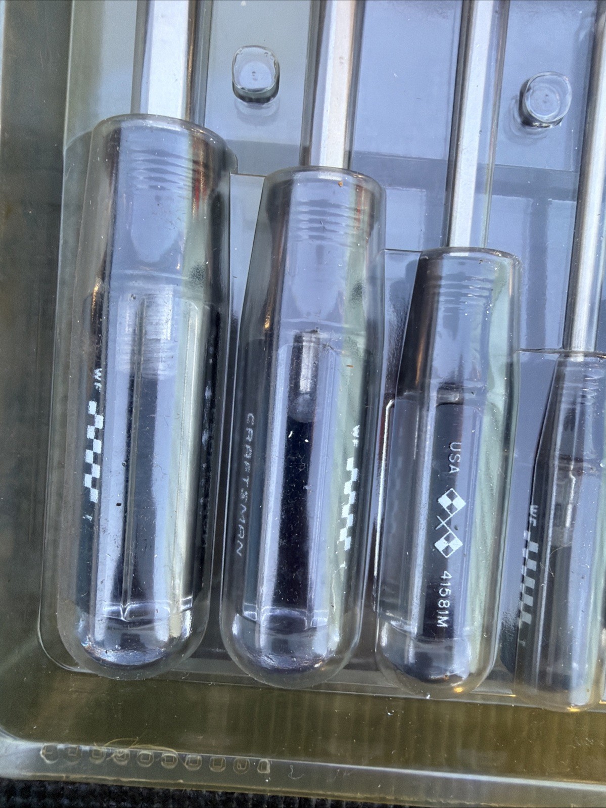 **RARE** Sears Craftsman USA NOS 16pc Motorsports NASCAR Screwdriver Set 41412 5