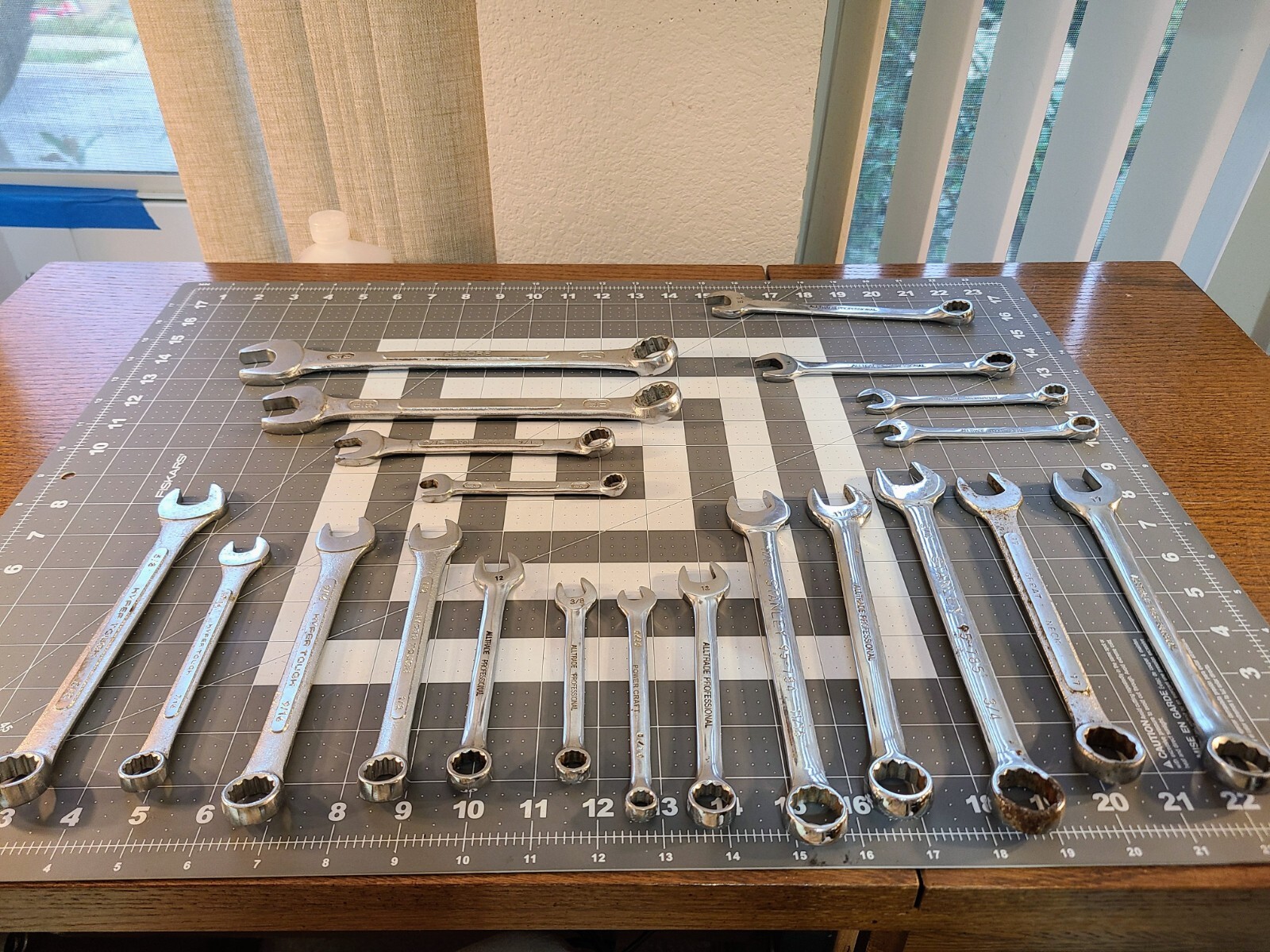 STANLEY, ALLTRADE, SAE/METRIC etc. Open-ended Combo Wrenches Lot, Pick any Size