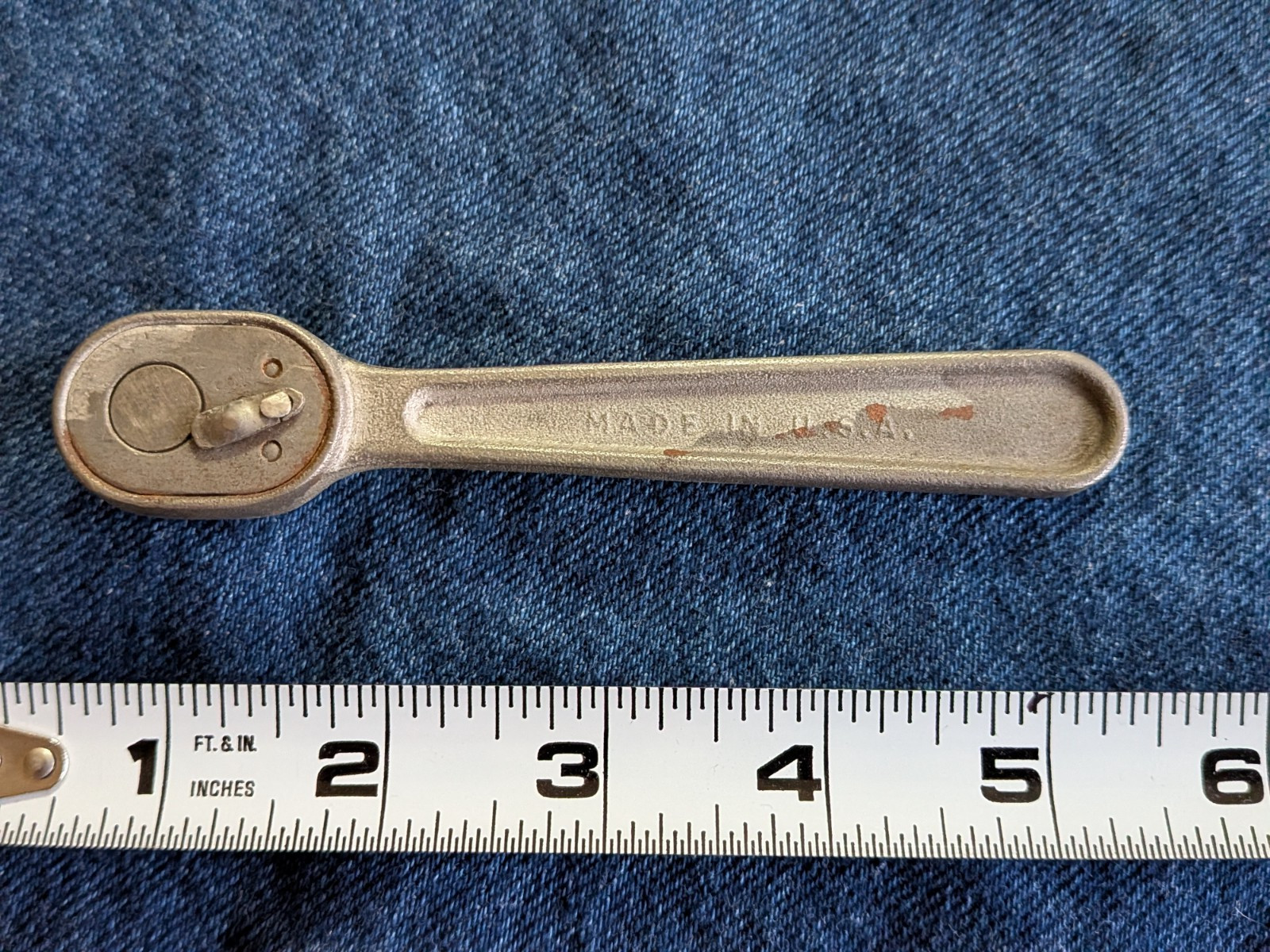 Vintage PLUMB PLOMB PLVMB 9/32” Drive Ratchet Model WF-8 USA Made NOT 1/4″