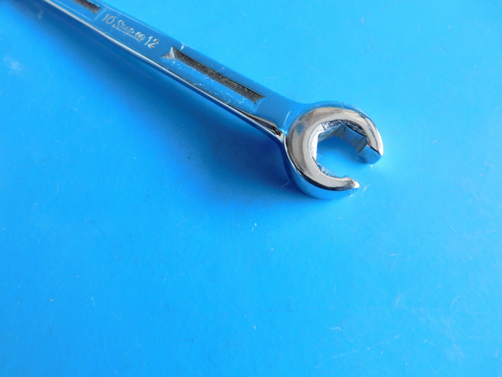 USED, SNAP ON TOOLS » 9 MM X 11 MM» FLARE NUT WRENCH, PART #RXM911S