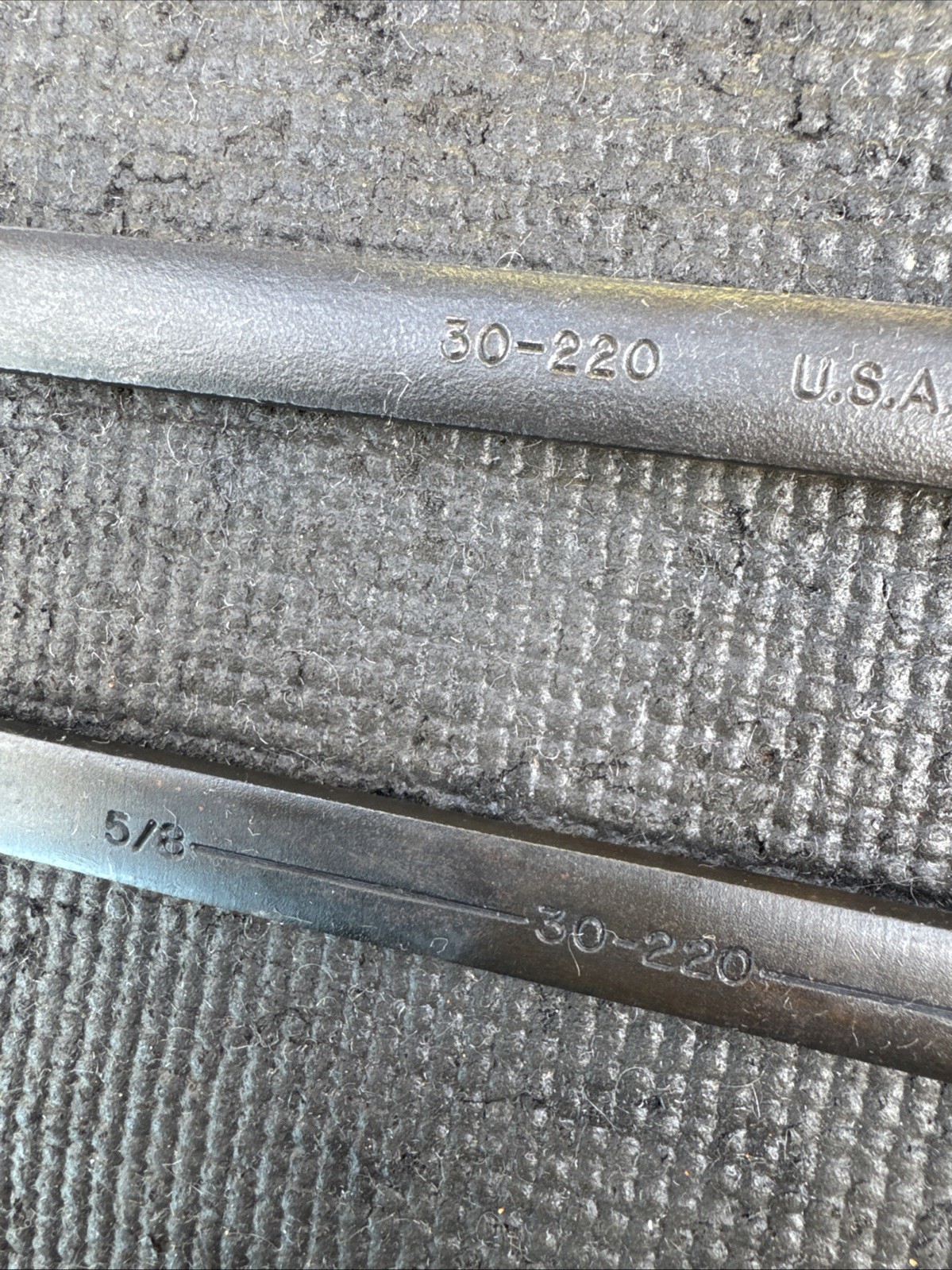 (2) ARMSTRONG Tools USA 5/8” Demo COMBINATION WRENCH 10 INCHES LONG 30-220