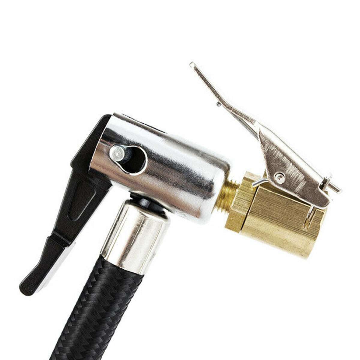 2pc 8MM Car Tyre Wheel Tire Air Chuck Inflator Pump Valve Clip Connector Adapter