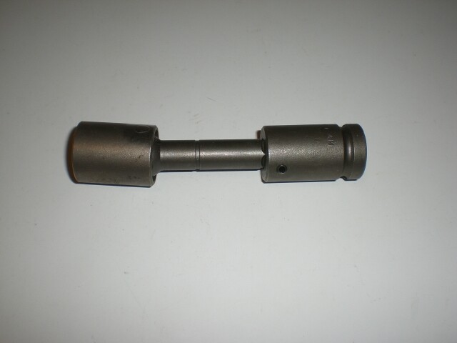 Vintage Dayton Apex 17mm Short Extension Swivel Socket 1/2″ Drive 6 Pt USA MADE