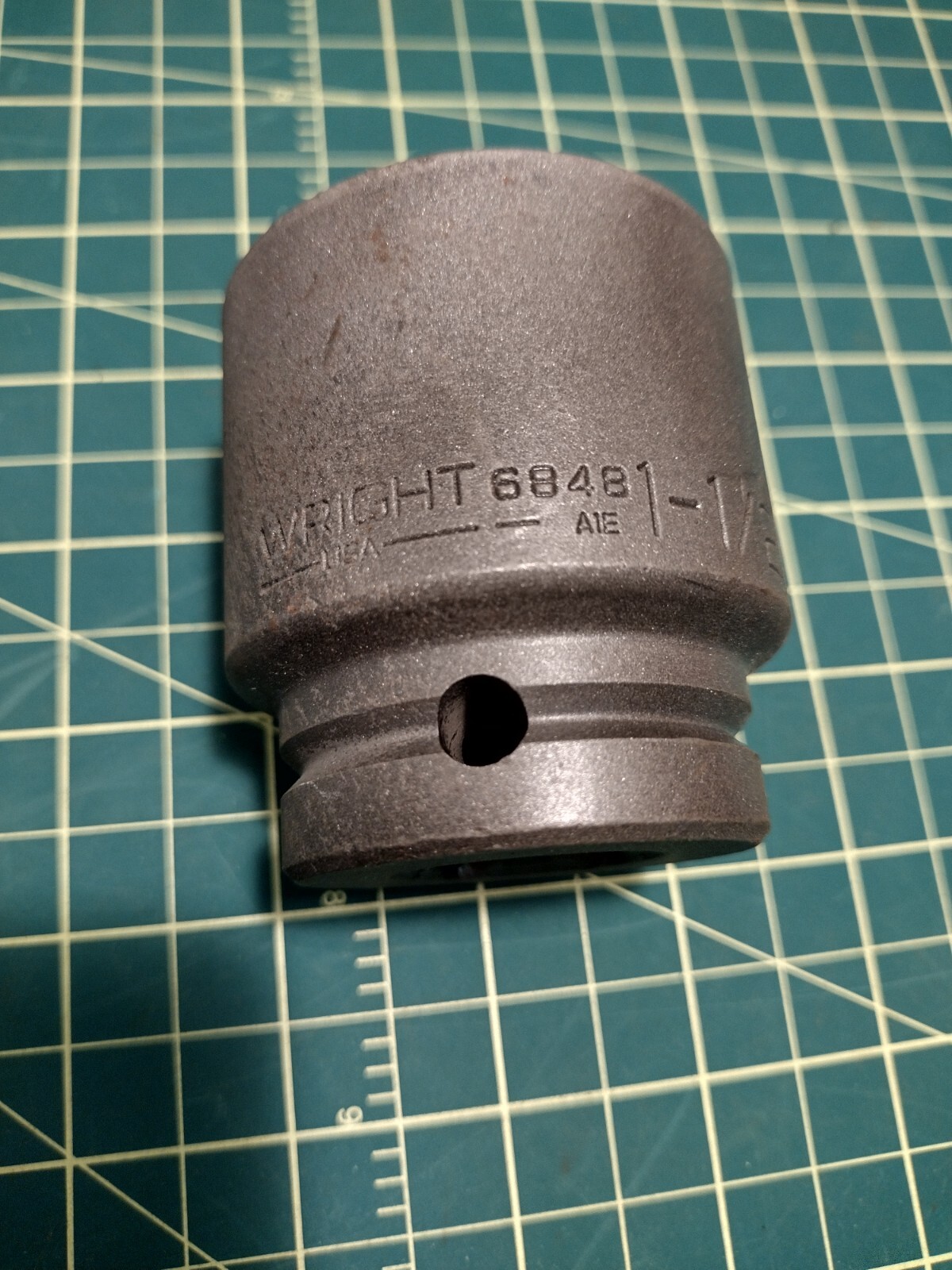 WRIGHT 6 Point 1-1/2″ Impact Socket 3/4″ Drive #6848