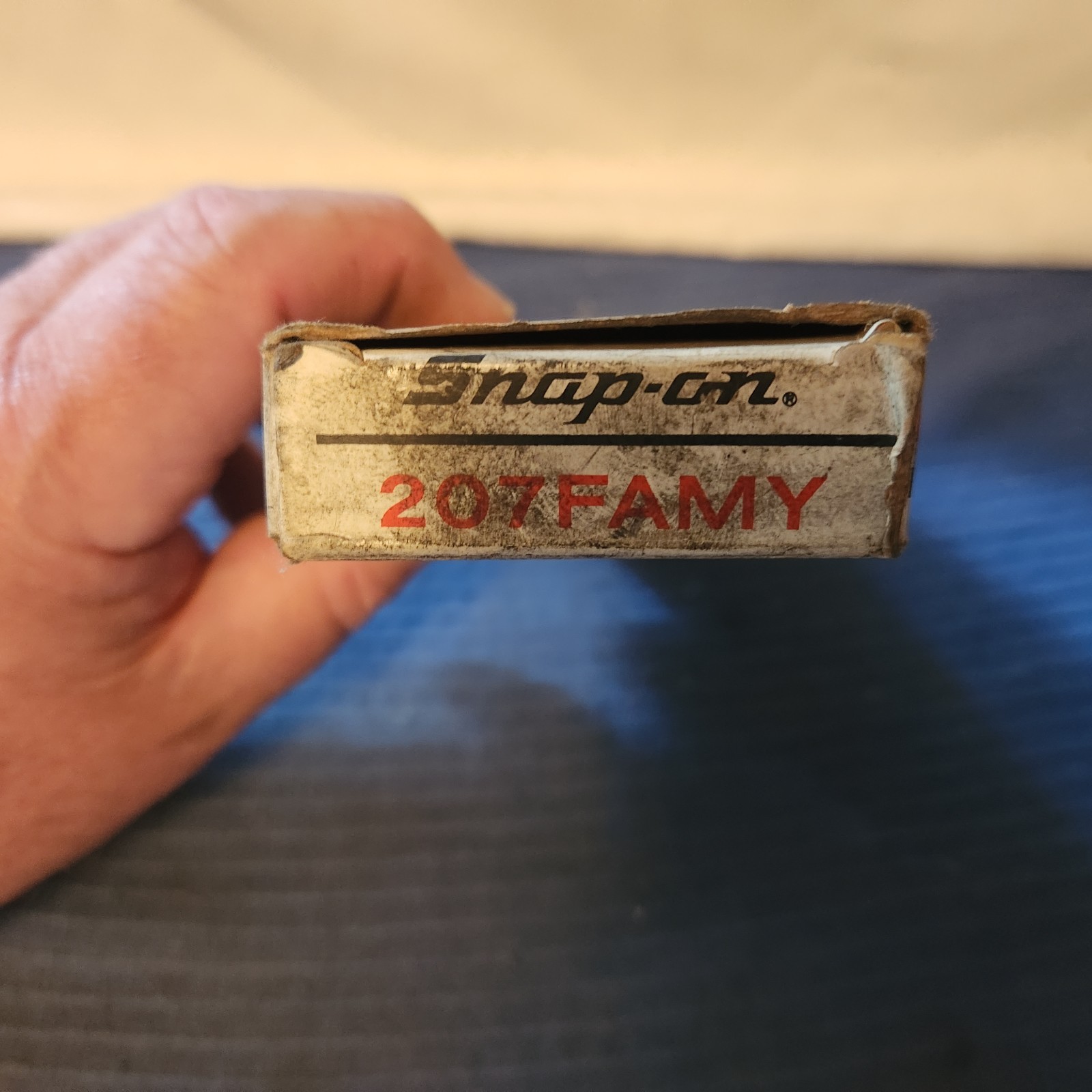 Snap-on 207FAMY 3/8″ Drive Hex Bit Socket Driver Set 7 pc 4mm-10mm, Original Box
