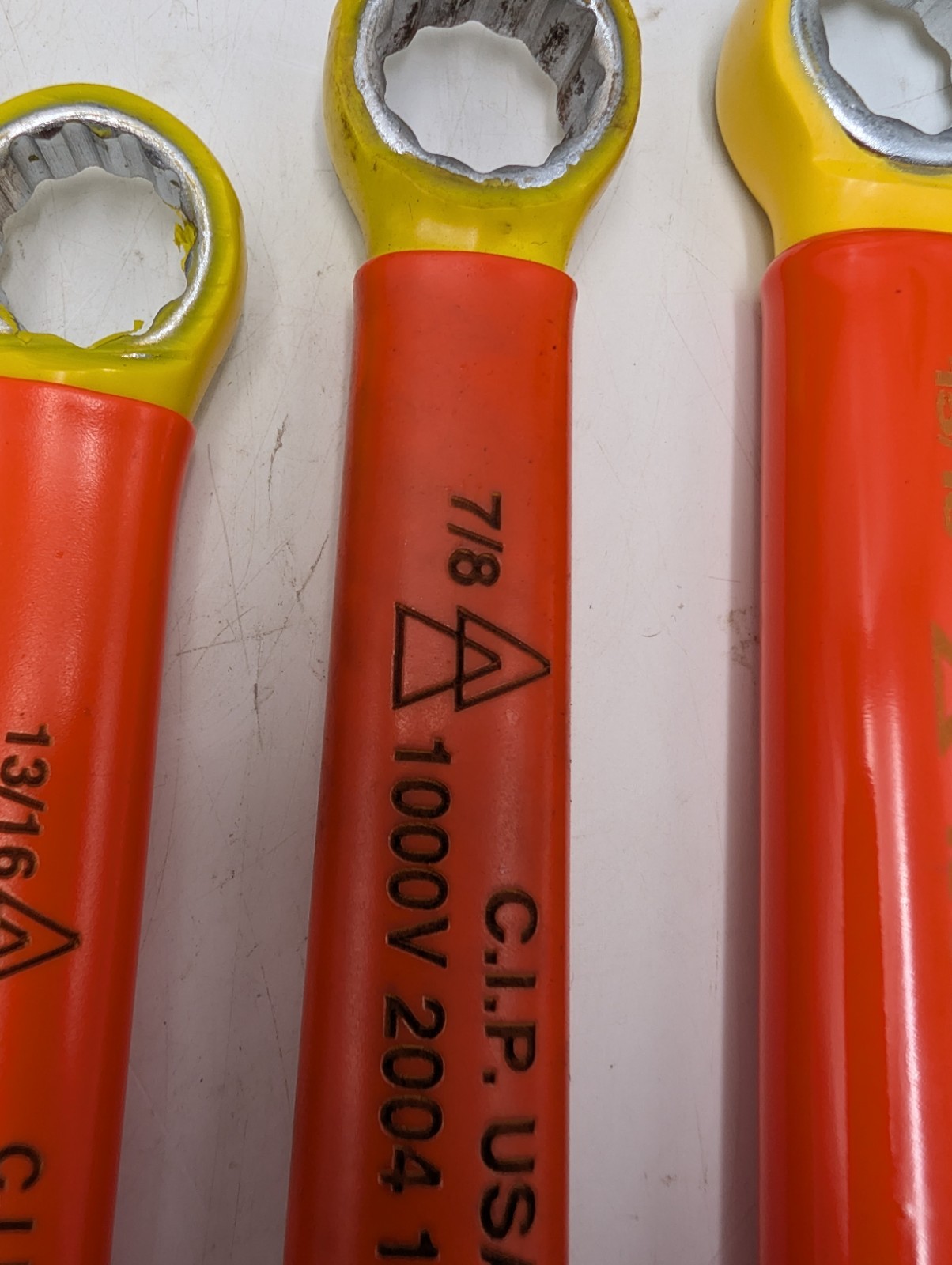 CIP USA 1000V Insulated Box End Wrench Set SAE 1/4″–1″ Electrician W/ Roll Up…