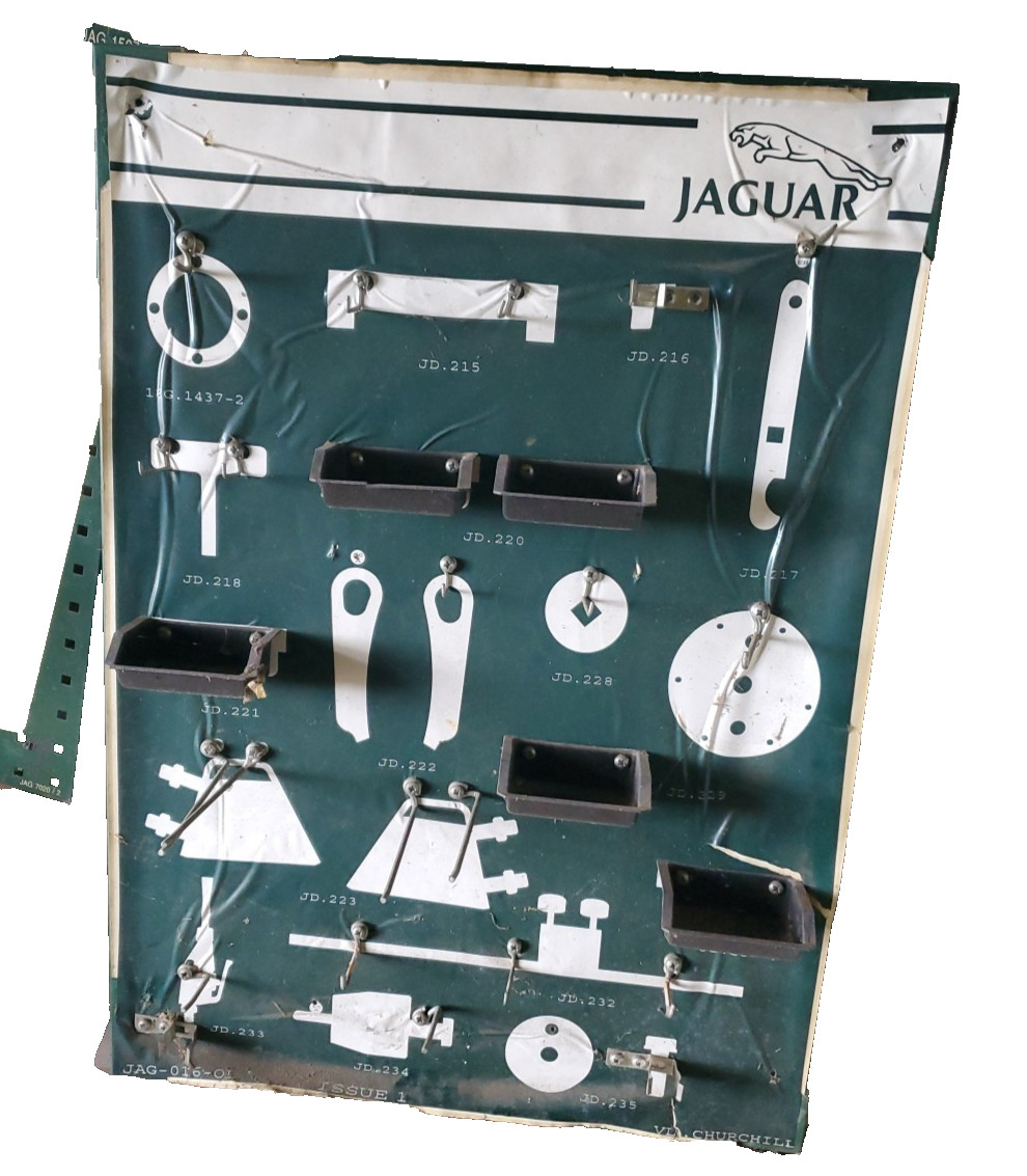 Vintage Authentic Jaguar Dealers Tool Board Only