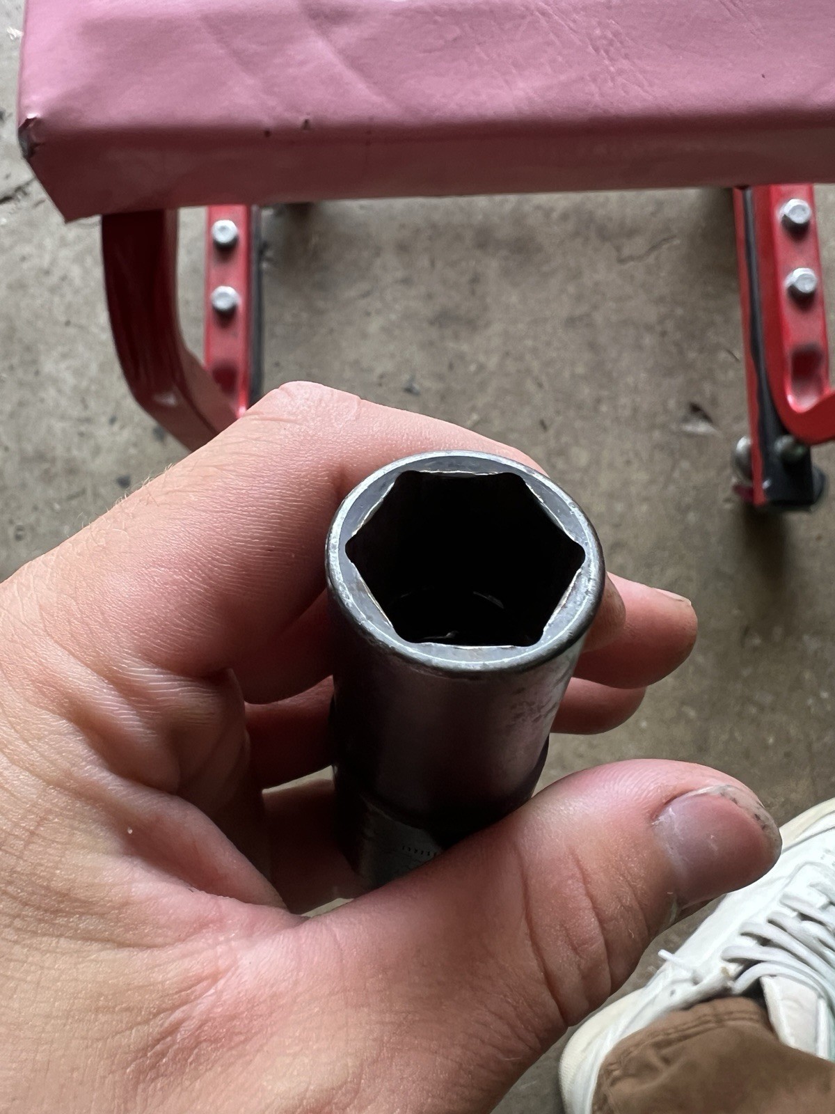 Blue-Point / Snap-on LSR1250 Thin Wall Lug Nut Flip Socket 19mm & 21mm 1/2