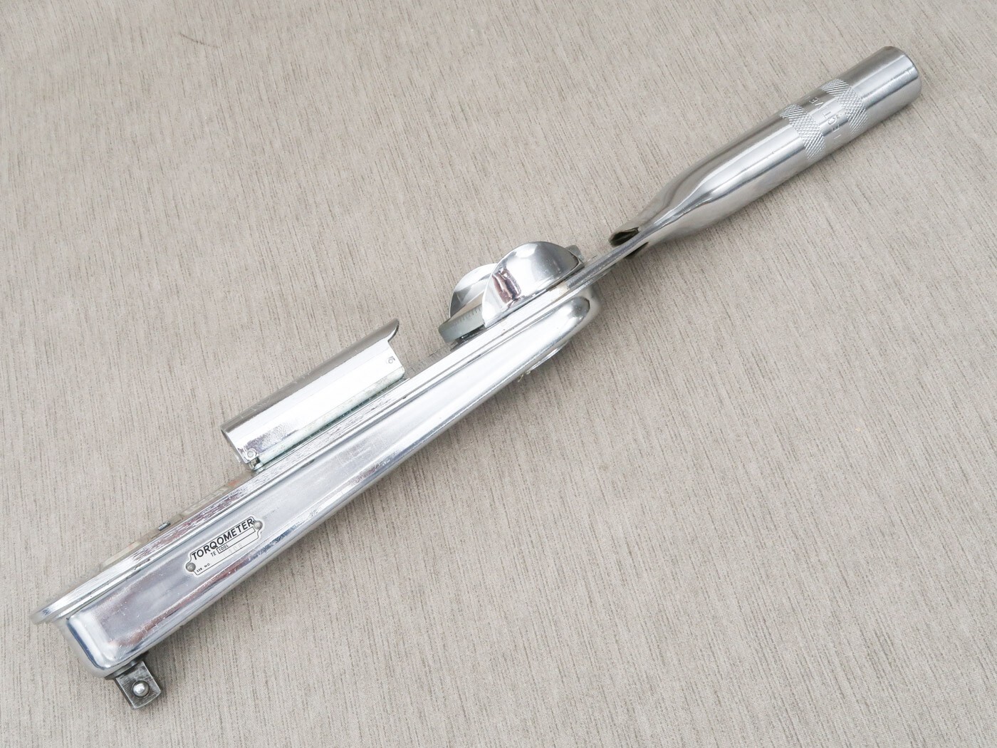 Snap On TE100L Vintage Torqometer 1/2″ Drive Torque Wrench 0 to 100 f/Lb NO CASE