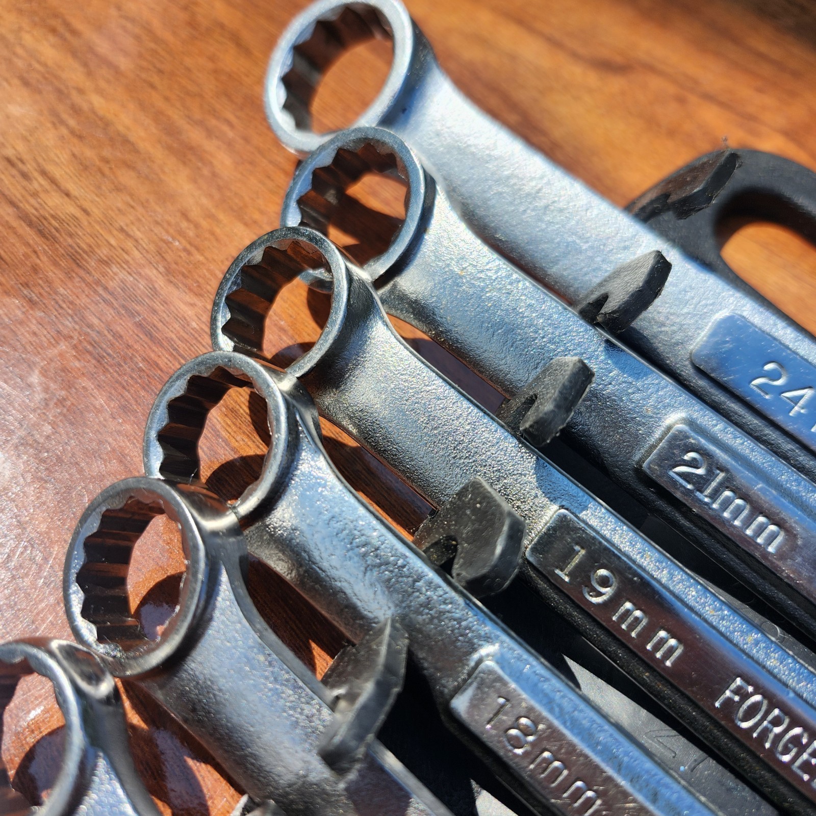 Vintage Craftsman Metric Combination Wrench Set 6-24mm 16 Pcs. VA, V Series USA
