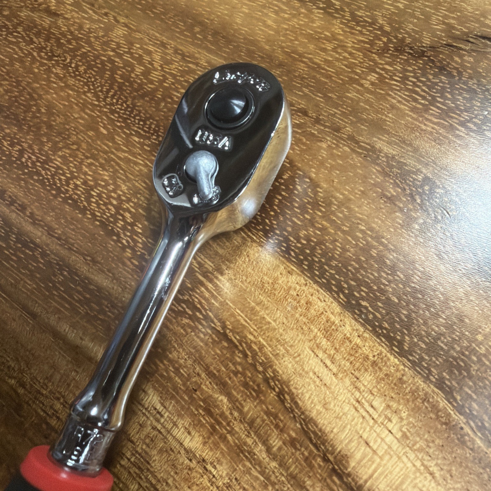 New Snap On THR72 1/4″ QUICK-RELEASE CLASSIC RED Soft Handle Ratchet
