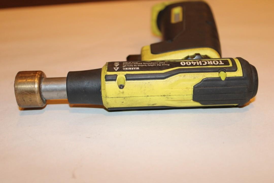 Snap-on TORCH400 High-Power Butane Gas Torch – Yellow TOOL ONLY