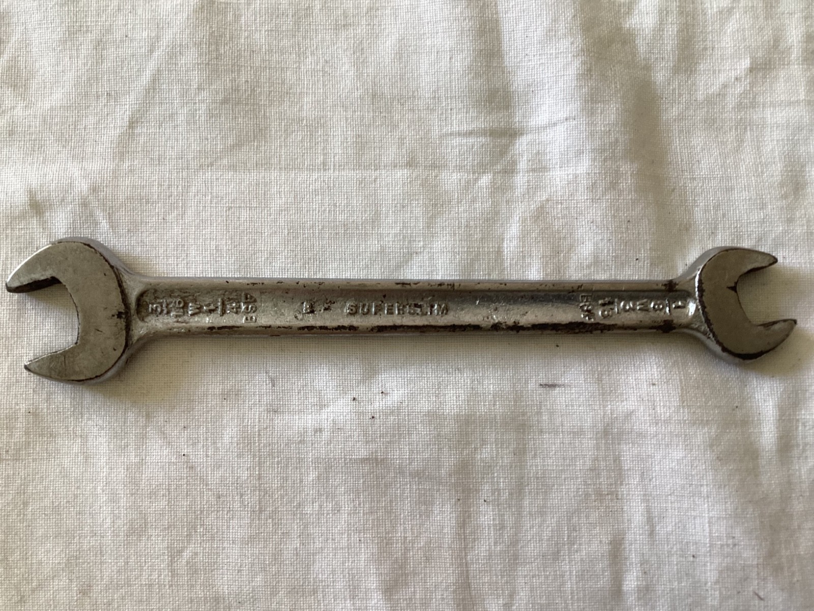 3/16″ x 1/8″ W 1/4″ x 5/16″ BSF Open Ended Spanner (TW Superslim) – 210