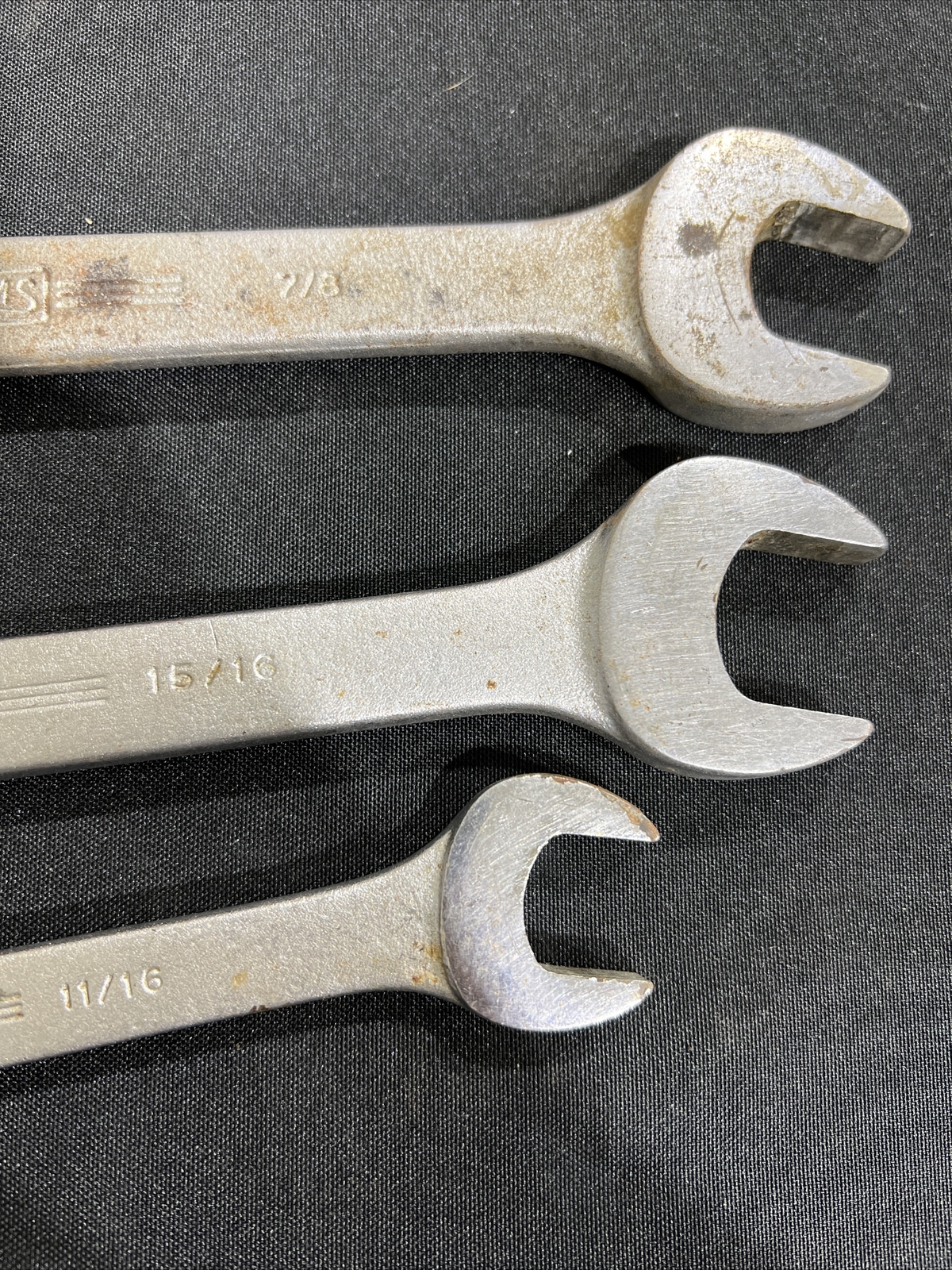 Vintage Williams Superrench Lot of 3 Wrenches 1733 1034A 1029C