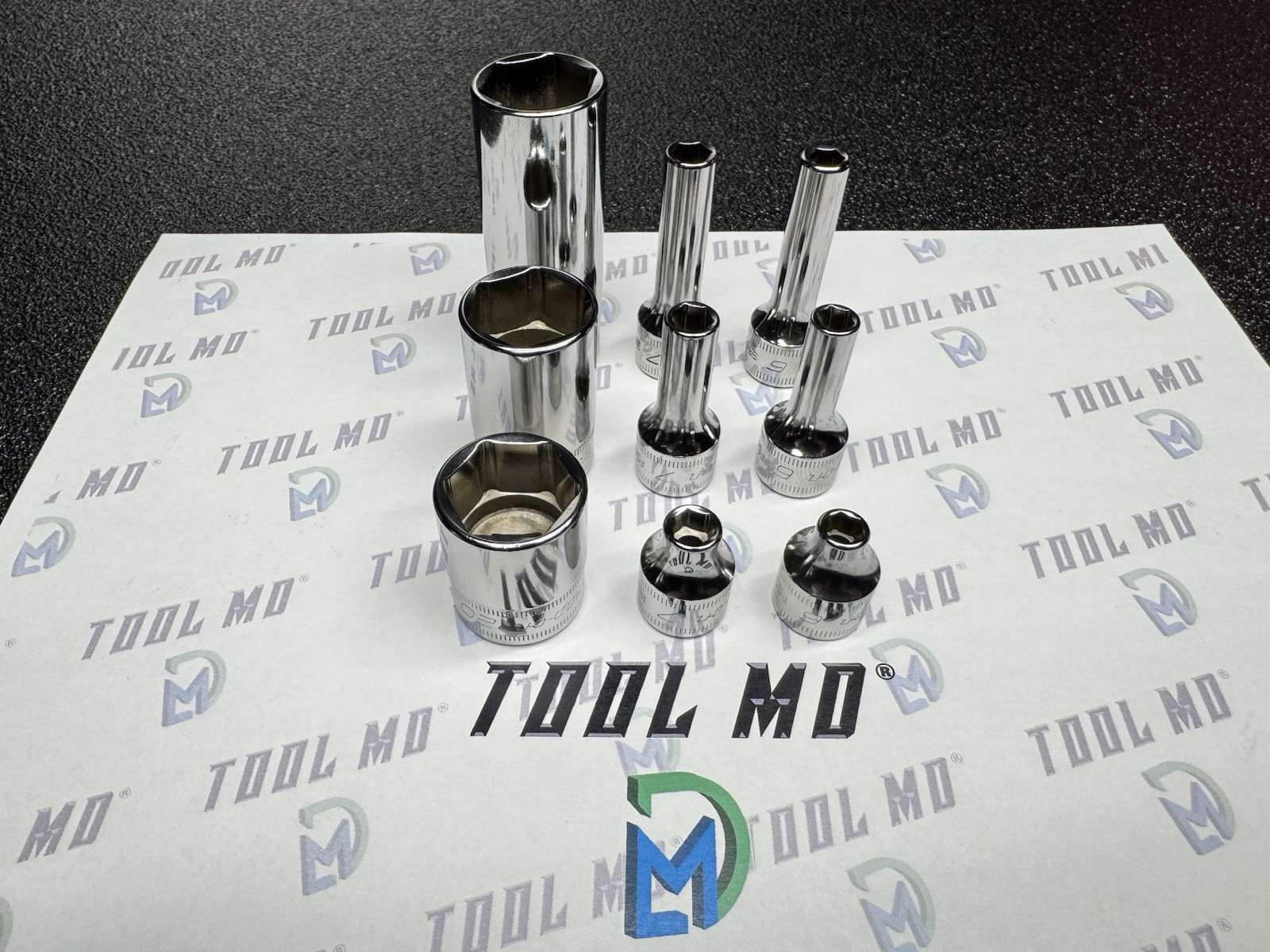 Snap-on Tools 9pc 3/8″ Drive Metric 6 / 7 / 20mm Socket Add-on Set FSM71 SFSM201