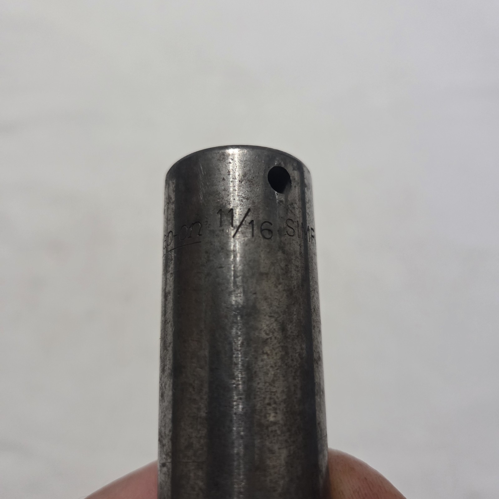 Snap-on SIMF220 11/16″ 6 Point 3/8″ Drive Deep Socket – Made in USA