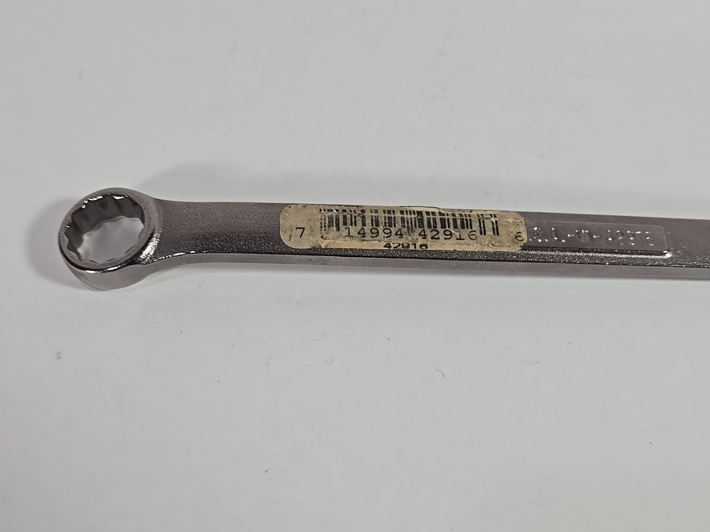 Craftsman Metric -VV- Combination Wrench, 12pt, USA NOS, 12mm – Part # 42916