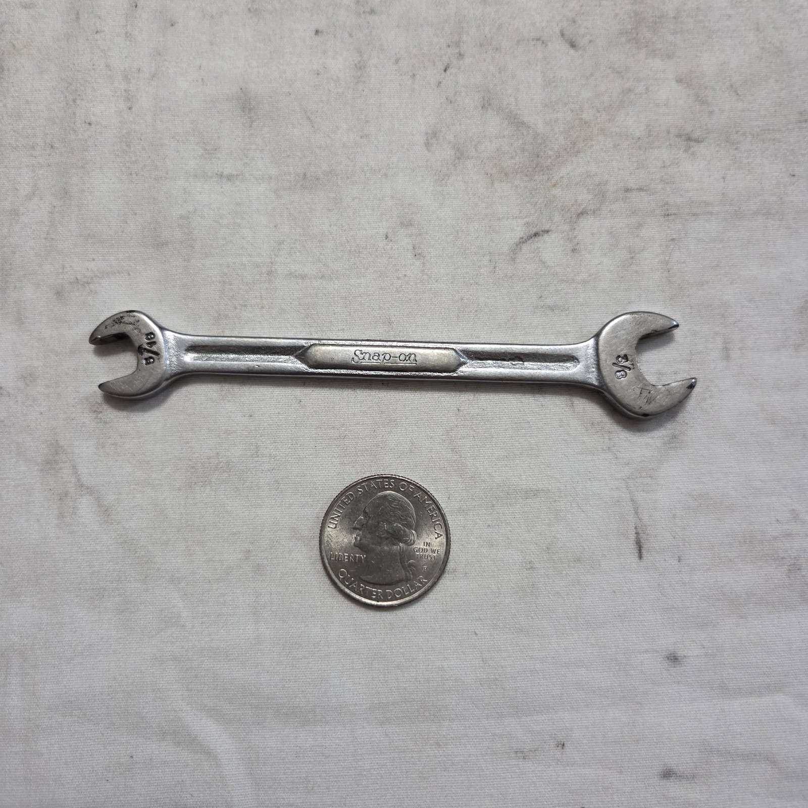 Snap-on Tools VS1012 5/16″ x 3/8″ Double Open End Wrench – Made in USA