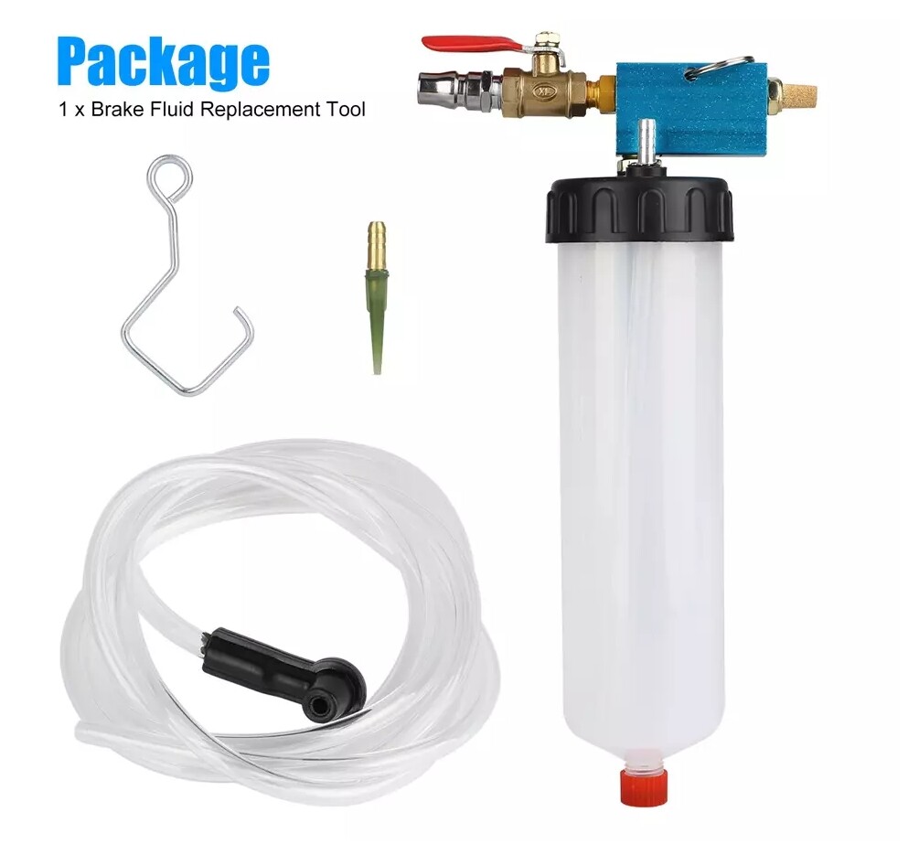 1*Vacuum Brake Bleeder Car Vehicle Tank Fluid Oil Change Pump Equipment Tool Kit