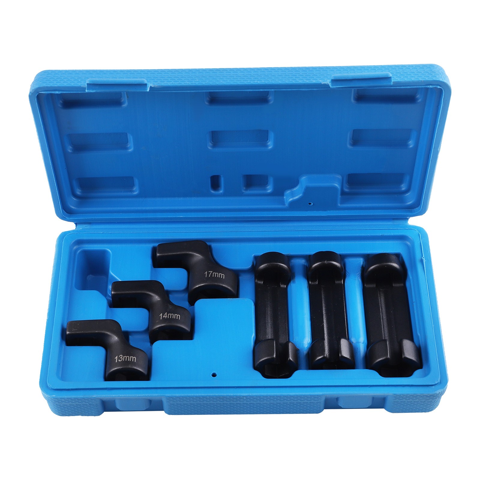 6x EGT Sensor Socket Set 13 14 17mm 3/8″ Exhaust Temperature Removal Tool Kit