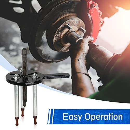 21 in 1 Bearing Puller Set – Multifunctional Three-Jaw & Curved Hook Tool, Heavy
