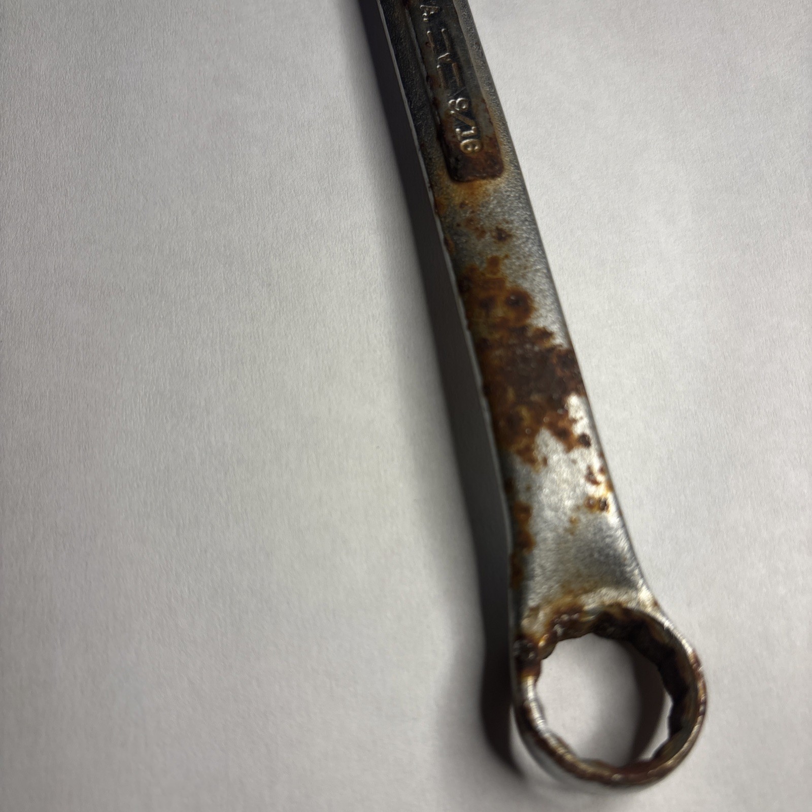Craftsman USA =V= Series 1/2″ X 9/16″ Offset Box End Wrench – 8.5 inches