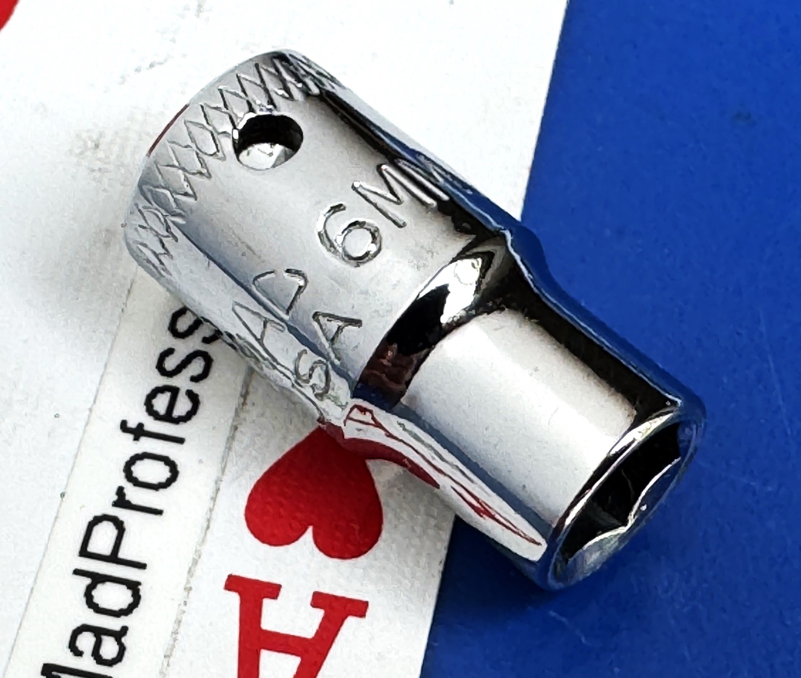 MAC Tools 1/4″ drive 6mm Metric Shallow Chrome 6-point Socket M66MM NEW