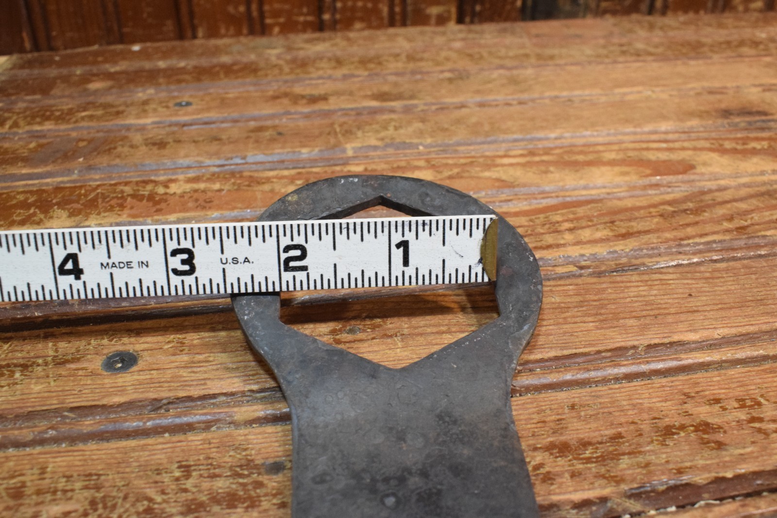 2″ HEXAGONAL WRENCH AXLE HUB GREASE COVER 1920s 1930s VINTAGE CAR HAND TOOL AUTO