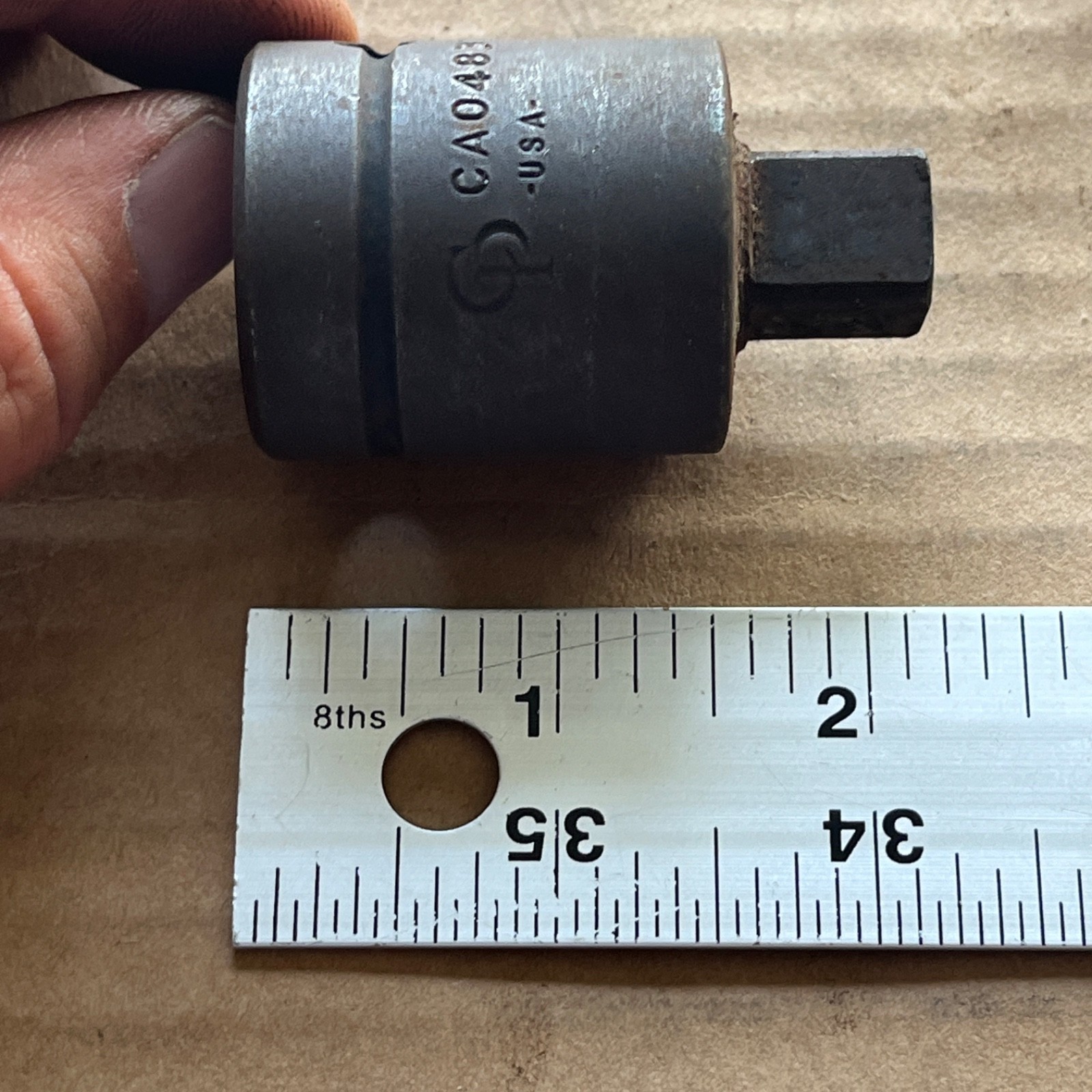 Chicago Pneumatic Impact Socket 3/4” Drive x 1/2” Male Adapter