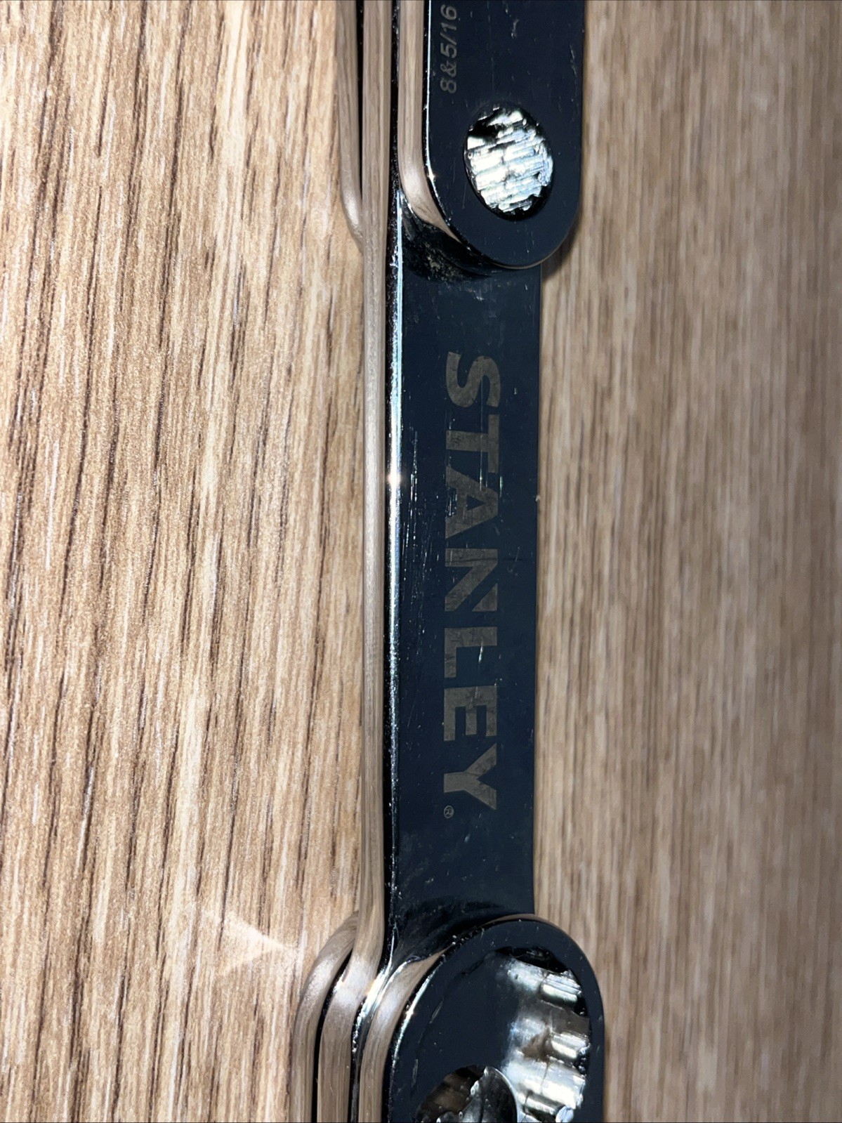 STANLEY 16-IN 1 WRENCH 16 COMMON WRENCH SIZE SAE&METRIC. Pocket Size. ORIGINAL