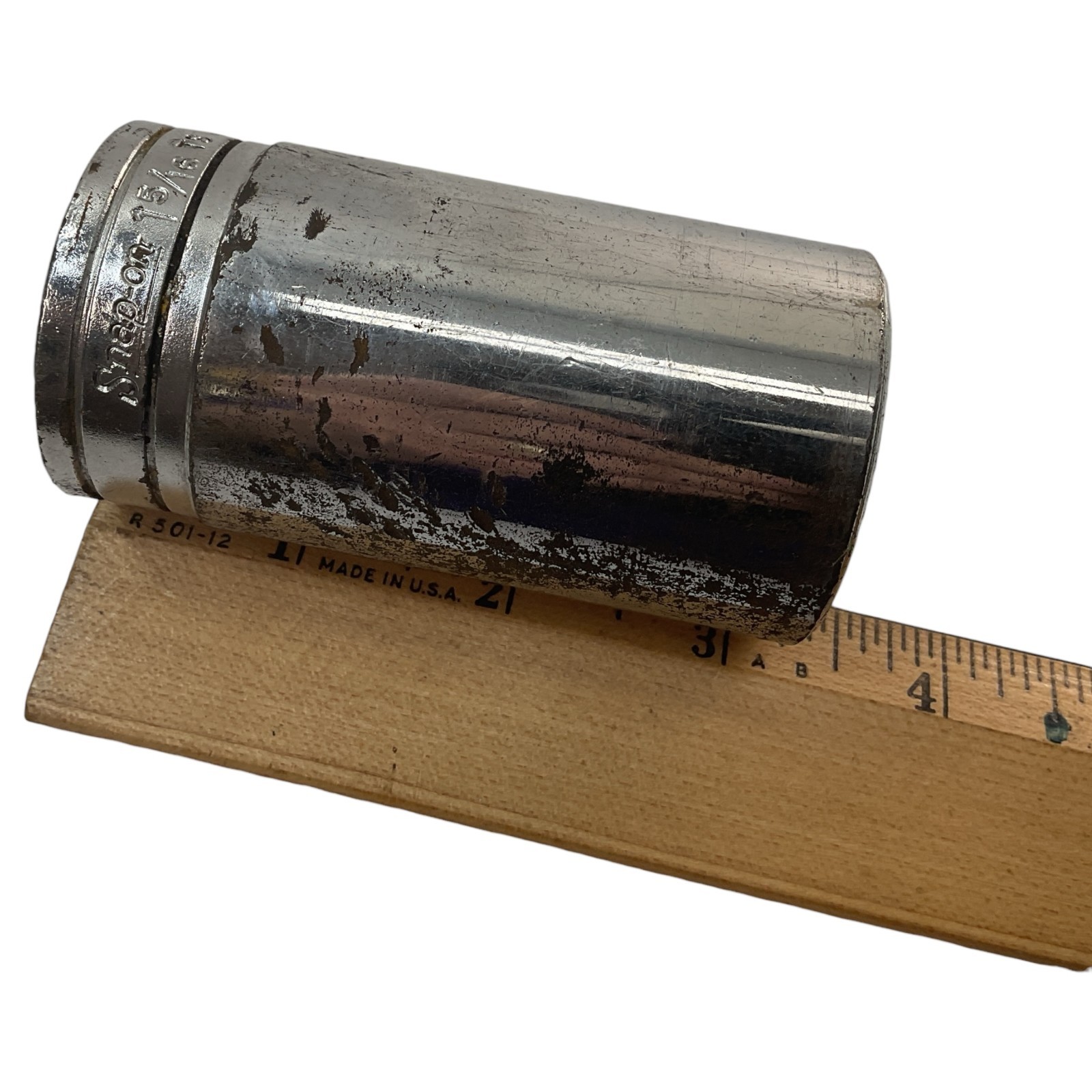 Snap-On Deep Socket 1-5/16″ TS421 1/2″ Drive 6 Pt As Pictured Mechanic Tool USA