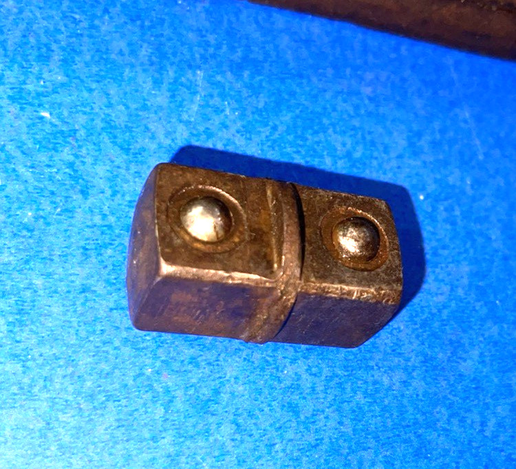 MILWAUKEE TOOLS VINTAGE 3/4 DRIVE TRUE FIT RATCHET WITH REMOVABLE NUB