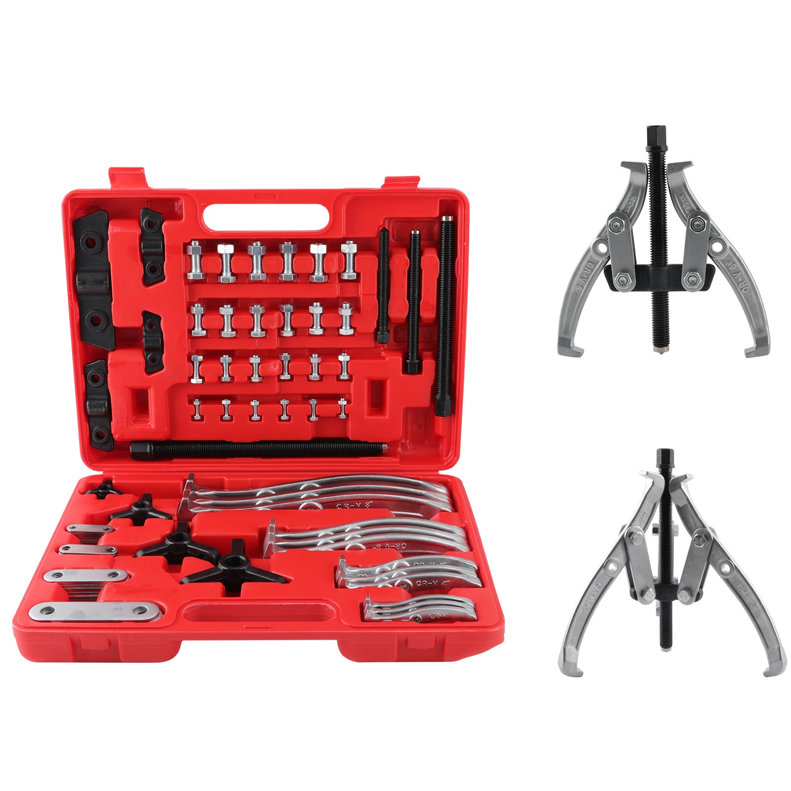 Gear Hub Pulley Puller Bearing Separator 2 & 3 Jaw 3″ 4″ 6″ 8″ Gear Puller Set