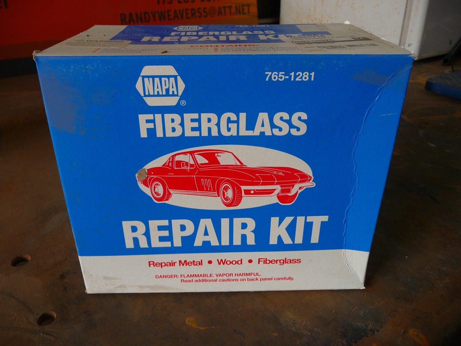 NAPA Fiberglass Repair Kit 765-1281